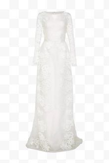 白色婚纱模板