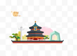 卡通中国故宫