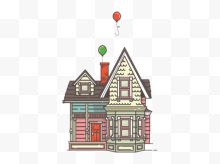 气球小屋子