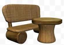 木头长椅