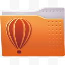 CorelDRAW文件夹FS图标Ubuntu