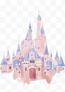 粉色童话城堡
