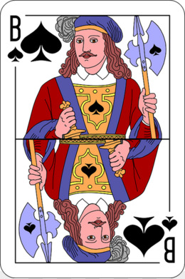 游戏纸牌国王权杖