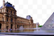旅游卢浮宫