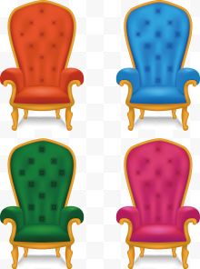 四个沙发椅子