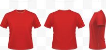 简单红色T恤