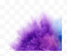 紫色艺术烟雾