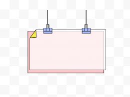 卡通夹子板画