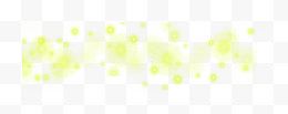 黄色横行圆点光效合成
