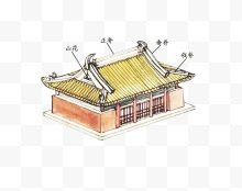 彩绘建筑