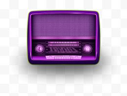 紫色的收音机