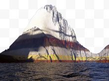 彩色岩石山