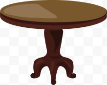 矢量褐色桌子下载