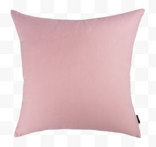 简单的粉色实物抱枕