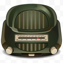 复古风格收音机图标9