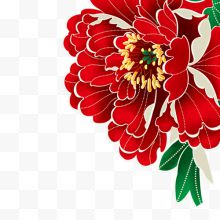 中秋节折页礼盒设计花朵