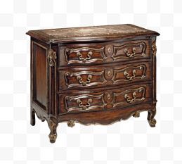 手绘柜子手绘桌子棕色木桌家具复古