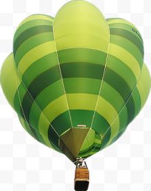 黄绿色氢气球
