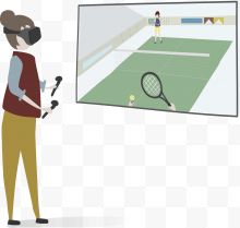 虚拟现实网球运动