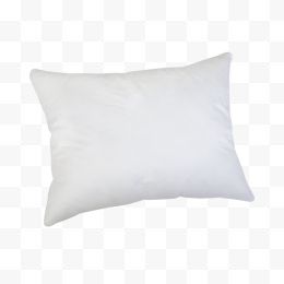 简单的白色枕头