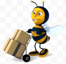 推箱子的卡通蜜蜂