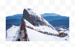 云南玉龙雪山风景