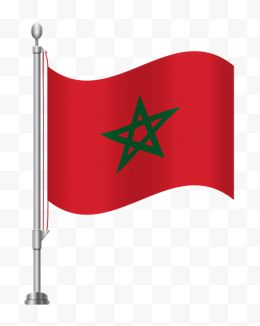 摩洛哥国旗免扣