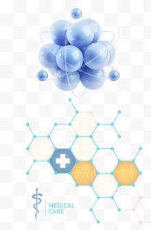 医疗生物科技医生创意合成图