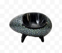 黑色圆形宝石椅子