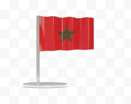 摩洛哥国旗Png高清