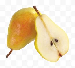 一个梨子与半个梨子