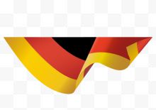 飘扬的德国国旗