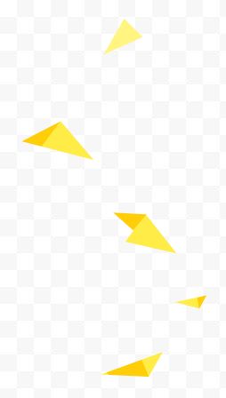 黄色几何三角形背景图 shanshan1129采集到免扣