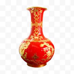 中国红艺术瓷器 e17