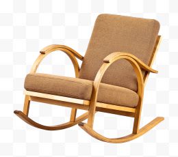 扶手椅棕色面料