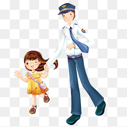 警察与女孩