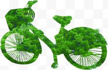 绿色 自行车