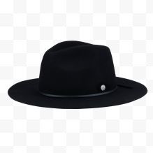 黑色圆帽