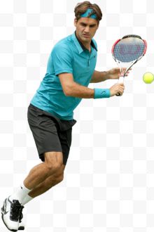 Clipart运动员Roger Federer