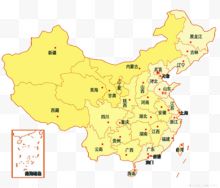 中国地图大好河山区域分布