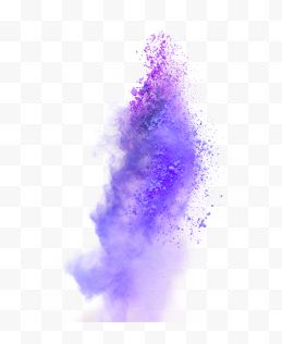 紫色清新沙尘效果
