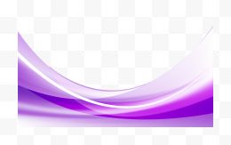 紫色线条渐变波浪线