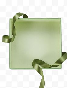 绿色空礼盒