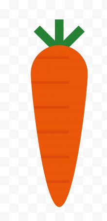 橙色胡萝卜