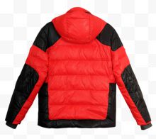 红色保暖衣服棉袄实物