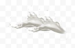 飞溅的丝滑牛奶