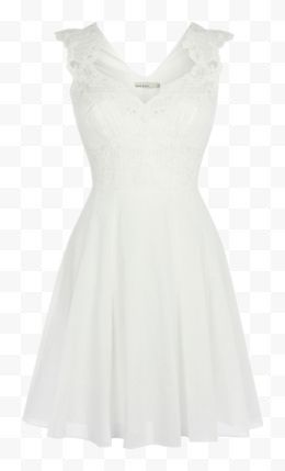 白色时尚女式裙子