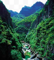 山西风景太行山大峡谷