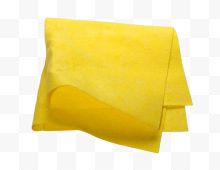 橘黄色的洗车毛巾