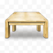 手绘木质桌子